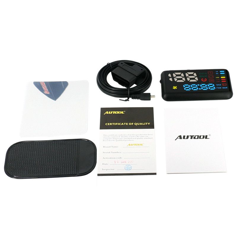 AUTOOL X200S Car HUD OBD2 Head -Up Display