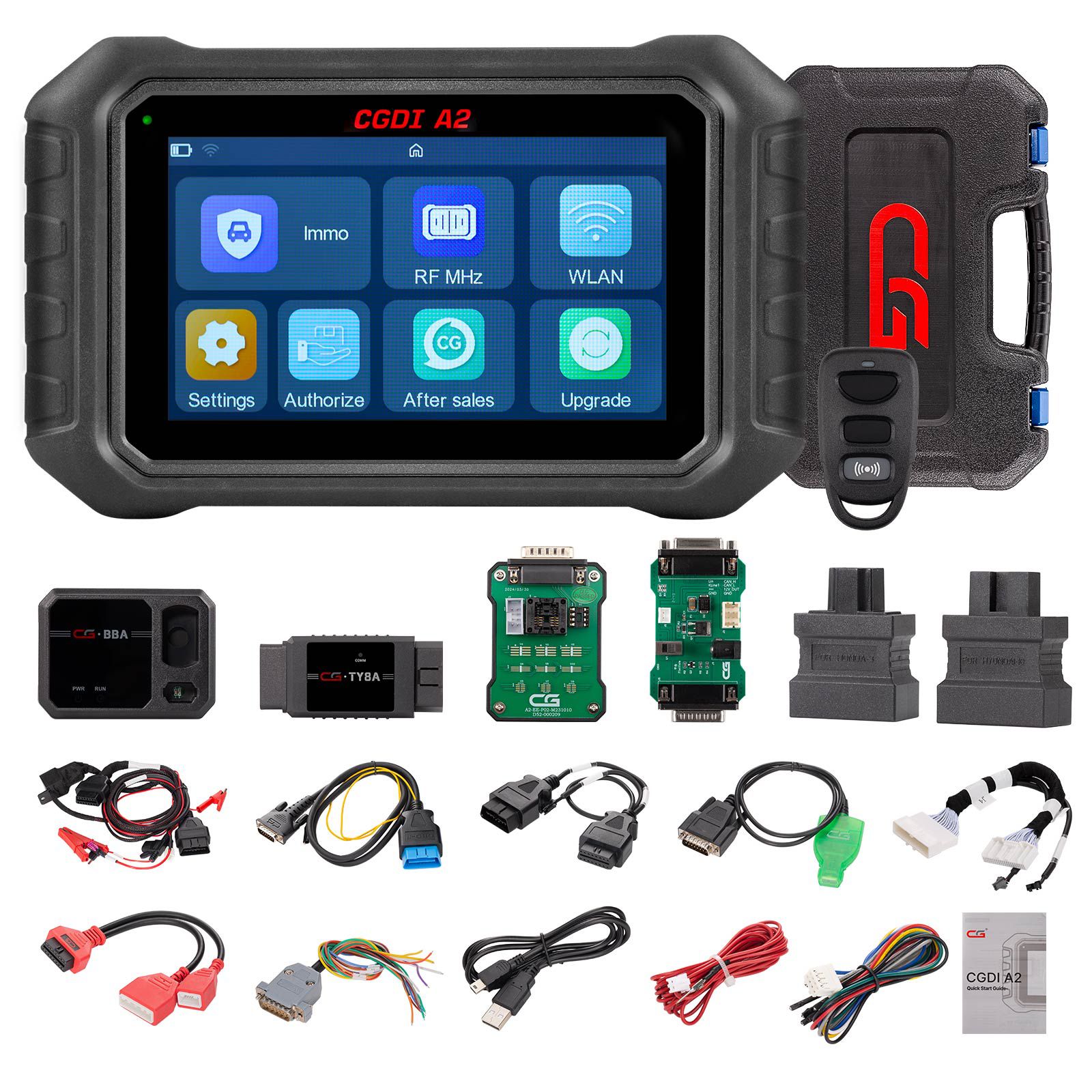 2025 Neue CGDI A2 Key Programmer Premium Edition IMMO Passende Frequenzdetektion WiFi-Konnektivität Unterstützung BMW G Serie BDC2 Keine Jahresgebühr