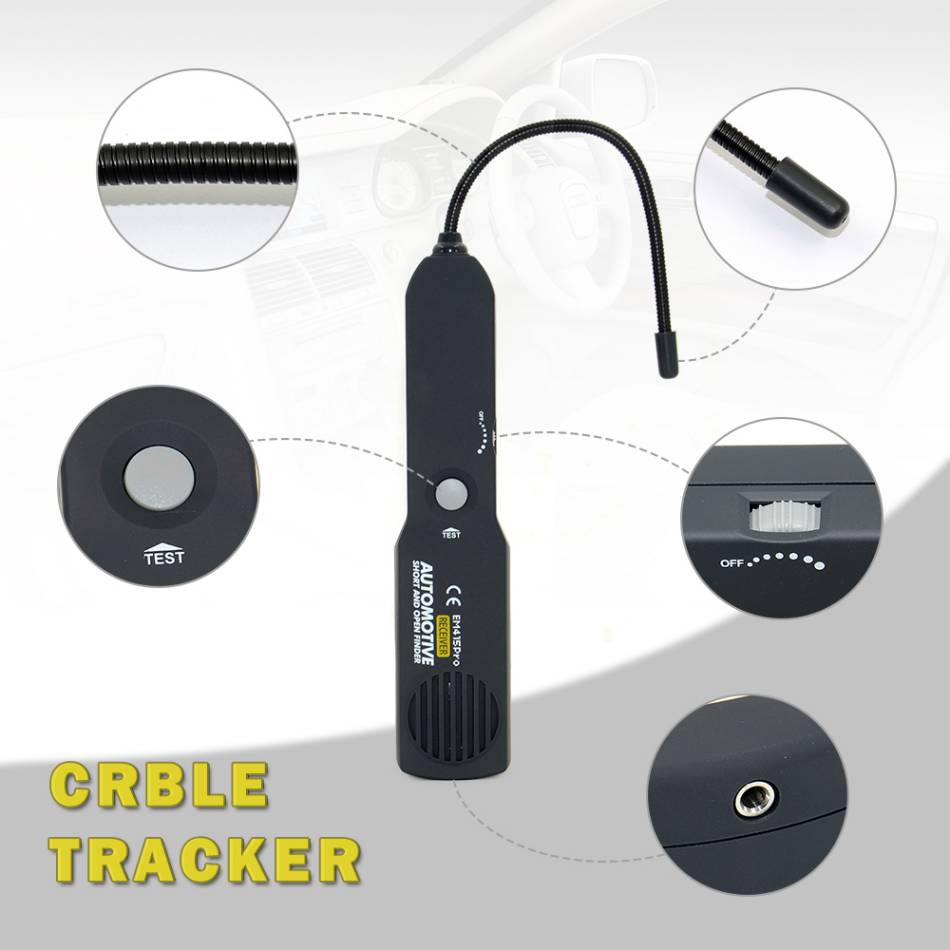 EM415PRO Car Short Circuit Detector Car Repair Tool Detektor Verfolgen Sie die Kabel oder Drähte
