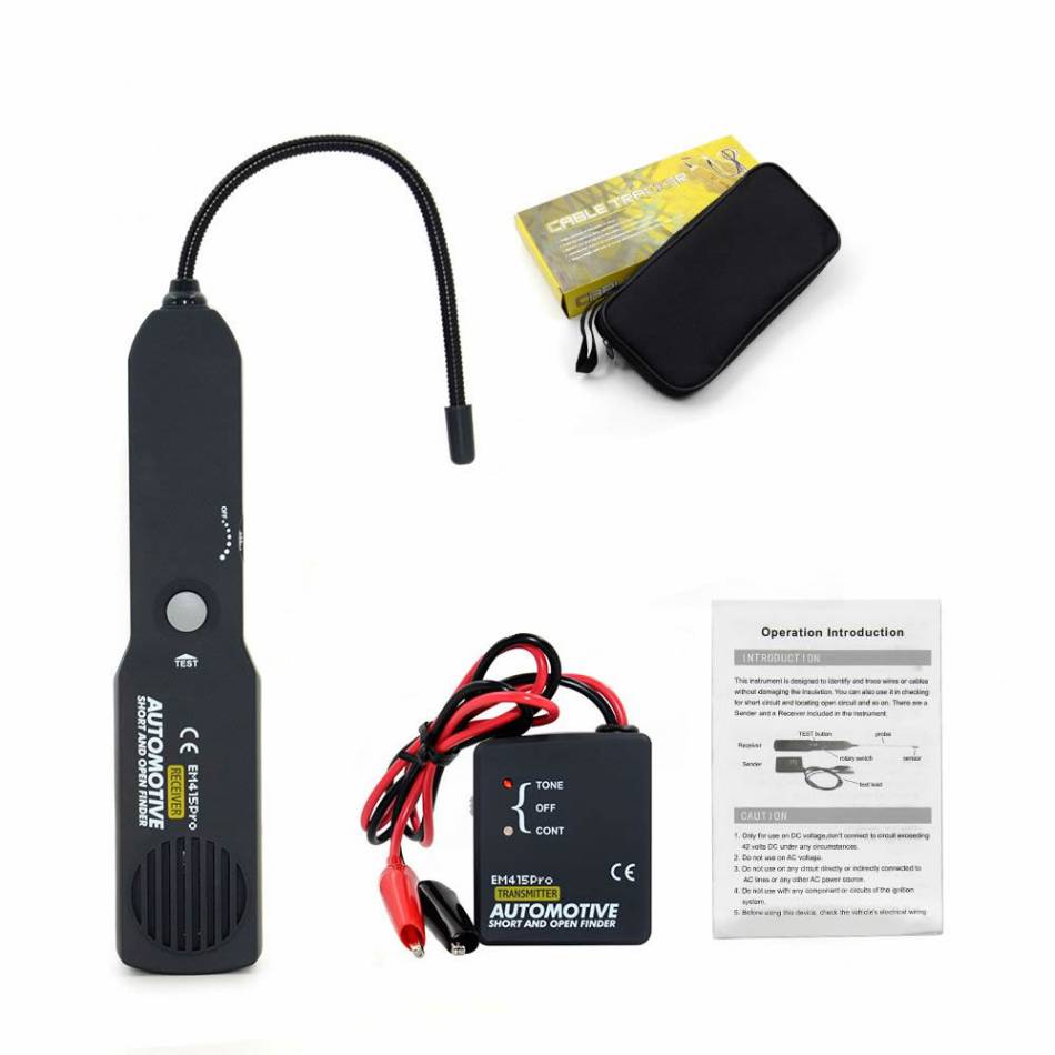 EM415PRO Car Short Circuit Detector Car Repair Tool Detektor Verfolgen Sie die Kabel oder Drähte