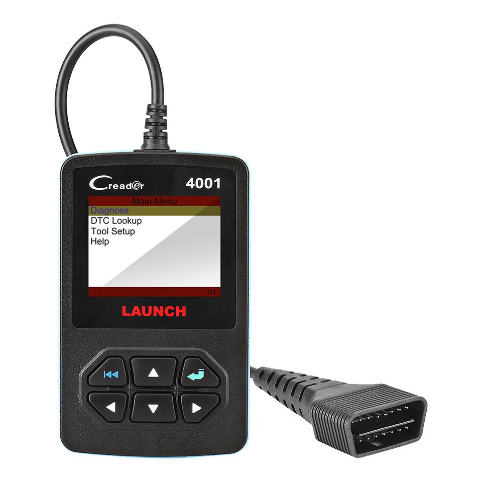 Starten Sie den CReader 4001 OBD2 Code Reader Diagnostic Scanner