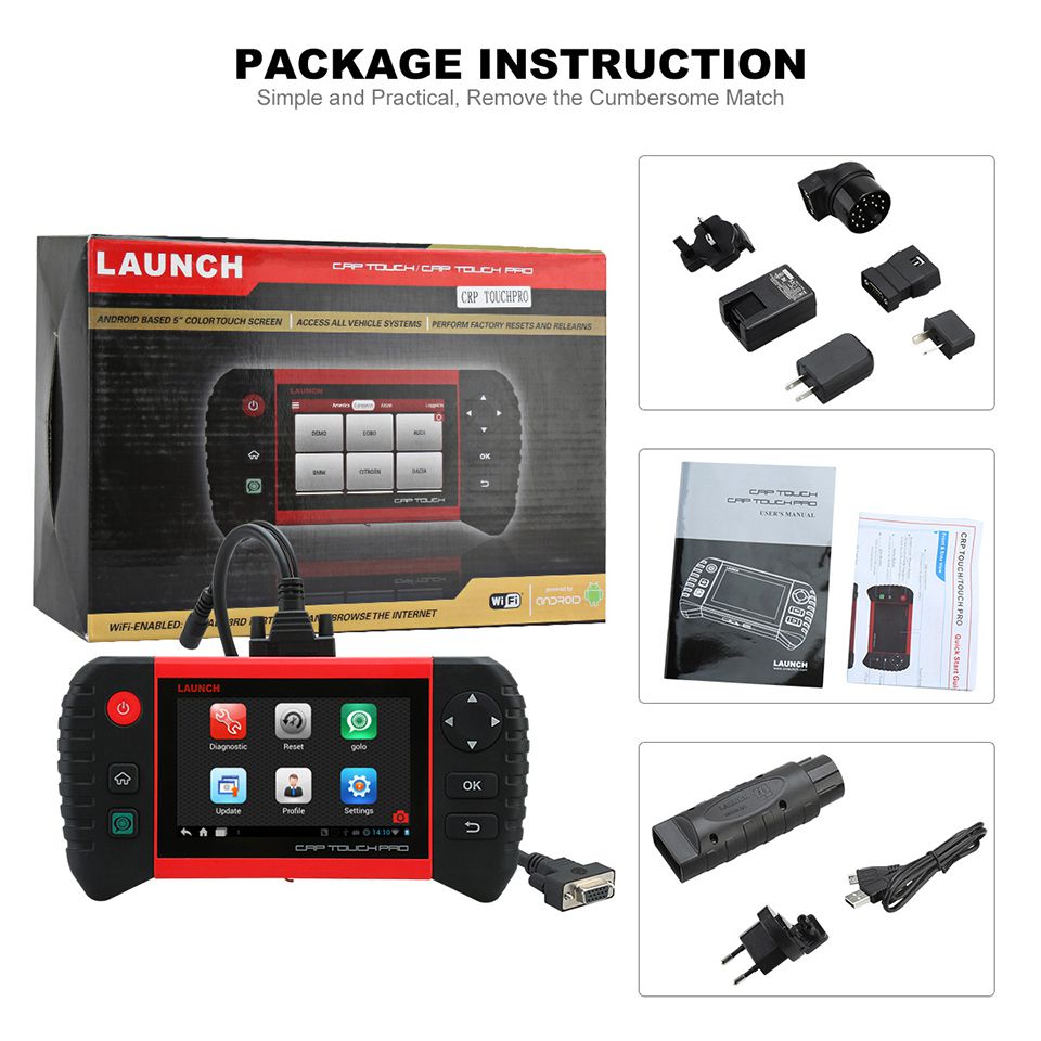 Paket zum Starten von CRP Touch /Touch Pro