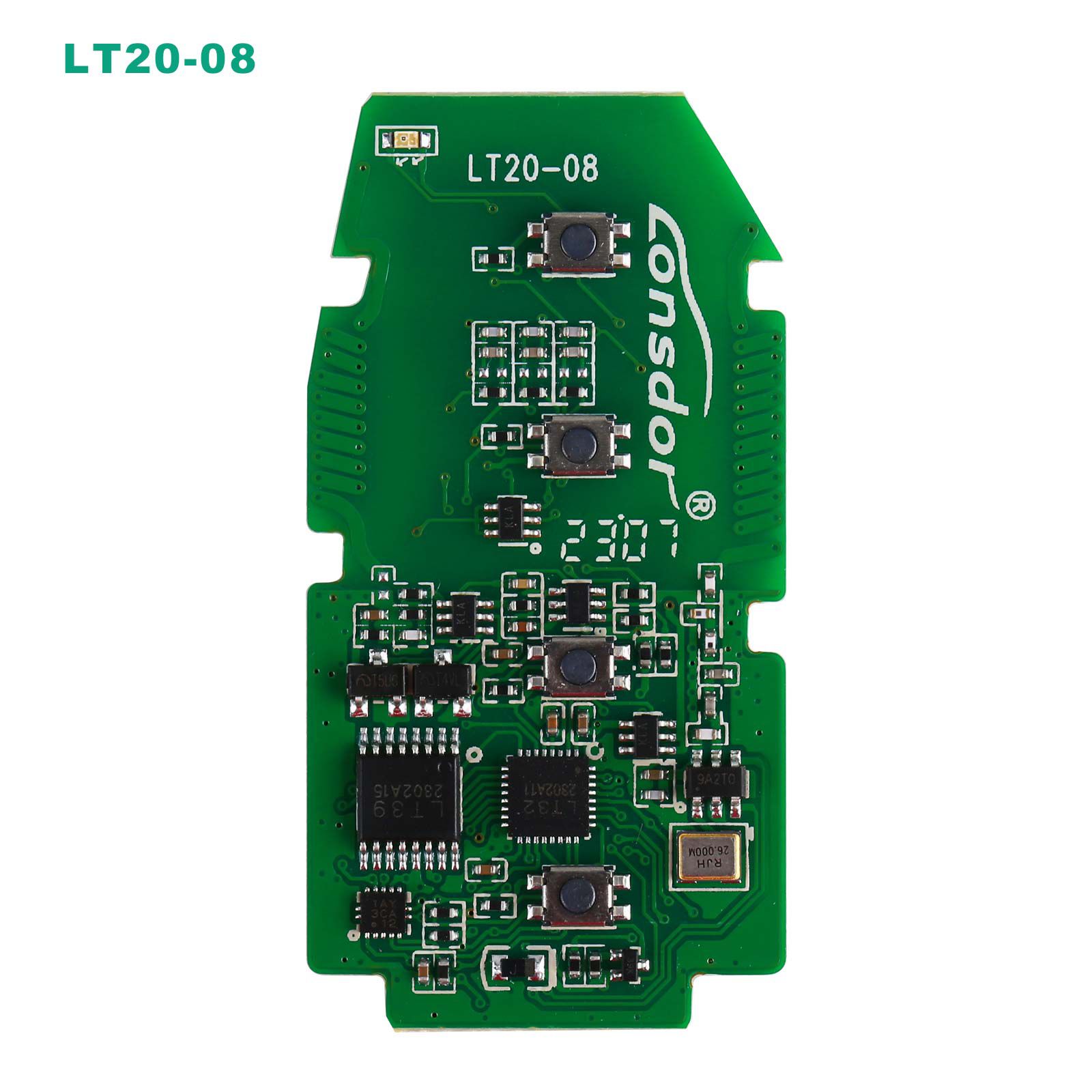 Lonsdor LT20-08 8A + 4D Universal Smart Remote PCB 8A für Toyota 4 Taste 433 / 315 MHz für K518 / KH100 + Serie