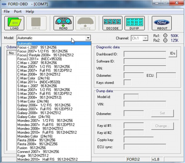 Chinesische Software Display 2