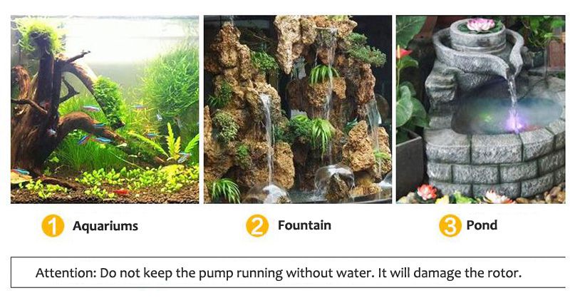 SUNSUN CHJ Serie 500 -6000L /H Adjustable Aquarium Water Pump