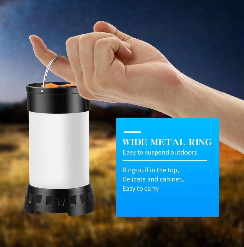 Camping Light Flashlight T1 Camp Lamp LED Fackel