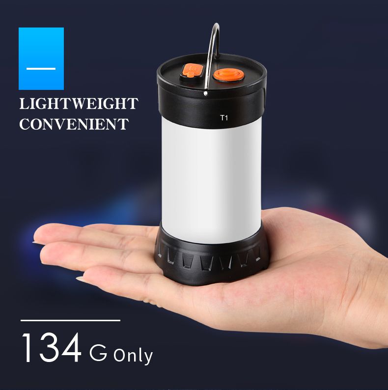 Camping Light Flashlight T1 Camp Lamp LED Fackel