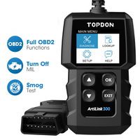 TOPDON AL300 OBD2 Scanner OBDII Code Reader Auto Diagnostic Tool OBD2 Automotive Scanner Engine Analyzer Auto Scan Tool PK ELM327