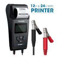 TOPDON BT500P 12V 24V Auto Batterie Tester mit Drucker Batterie Last Test für Motorrad Auto Laden Kurbelbatterie Analyzer