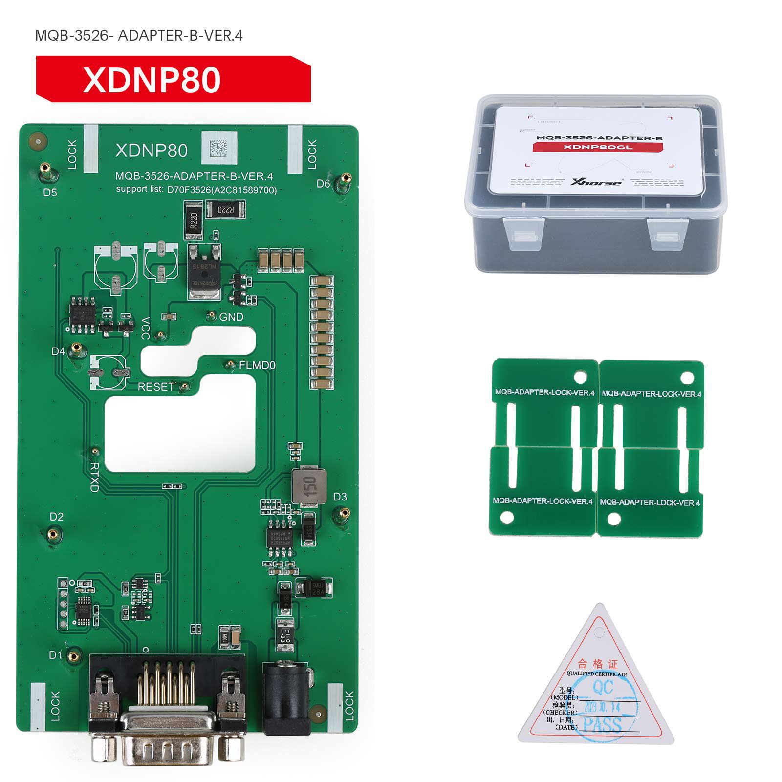 2023 Xhorse MQB48 Keine Demontage Kein Löten 13 Full Set Adapter XDNPM3GL