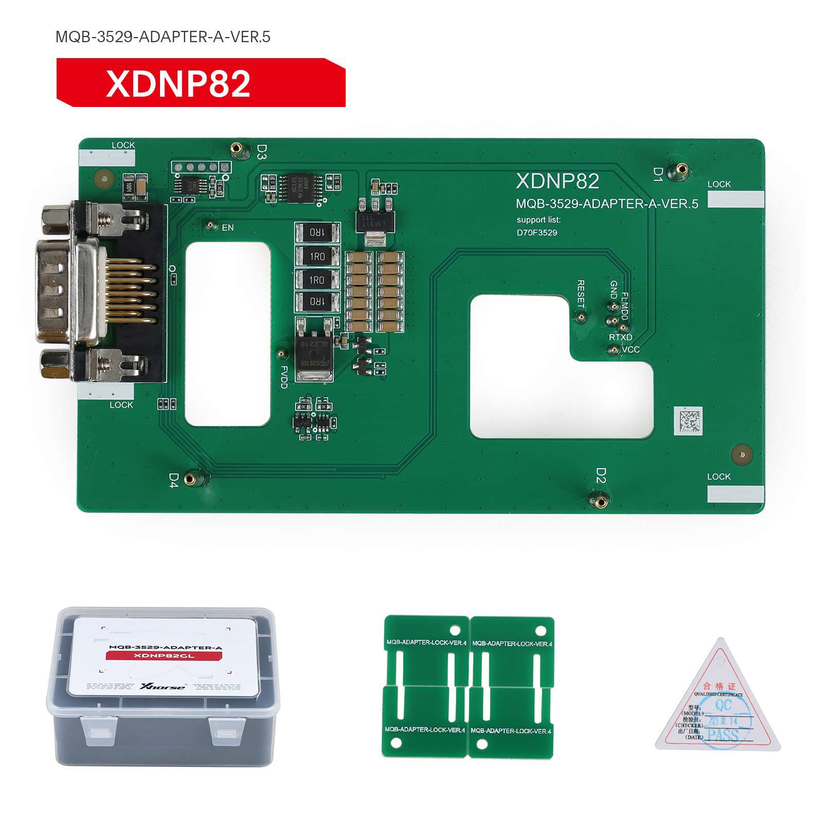 2023 Xhorse MQB48 Keine Demontage Kein Löten 13 Full Set Adapter XDNPM3GL