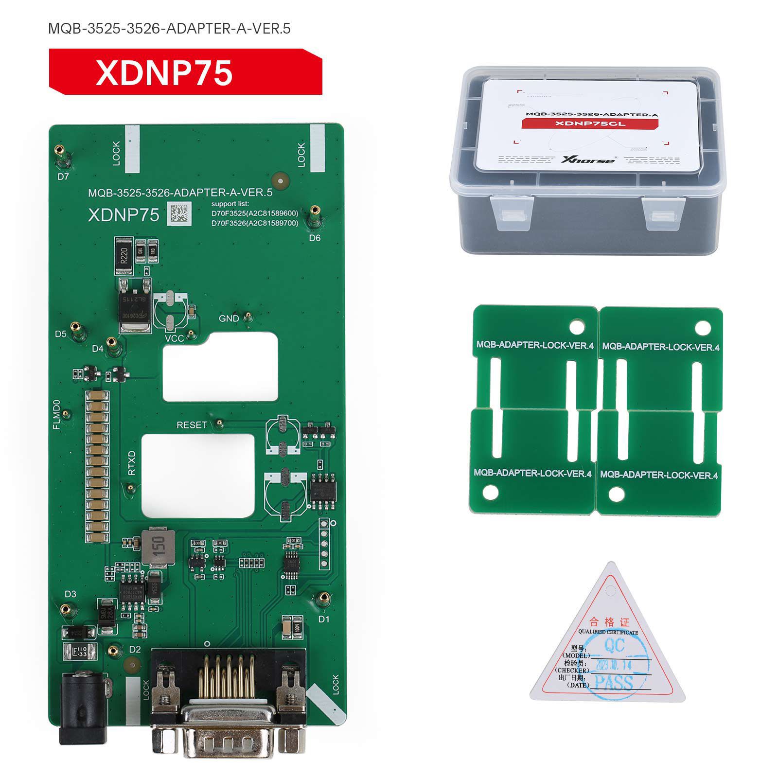 2023 Xhorse MQB48 Keine Demontage Kein Löten 13 Full Set Adapter XDNPM3GL