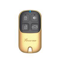 XHORSE XKXH02EN Universal Remote Key 4 Tasten Golden Style Englische Version für VVDI Key Tool 5pcs/lot