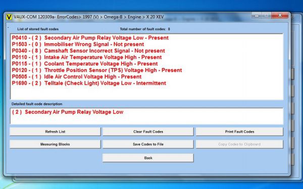 Opcom OP -Com 2010 V Can OBD2 for OPEL Firmware Software Display 6