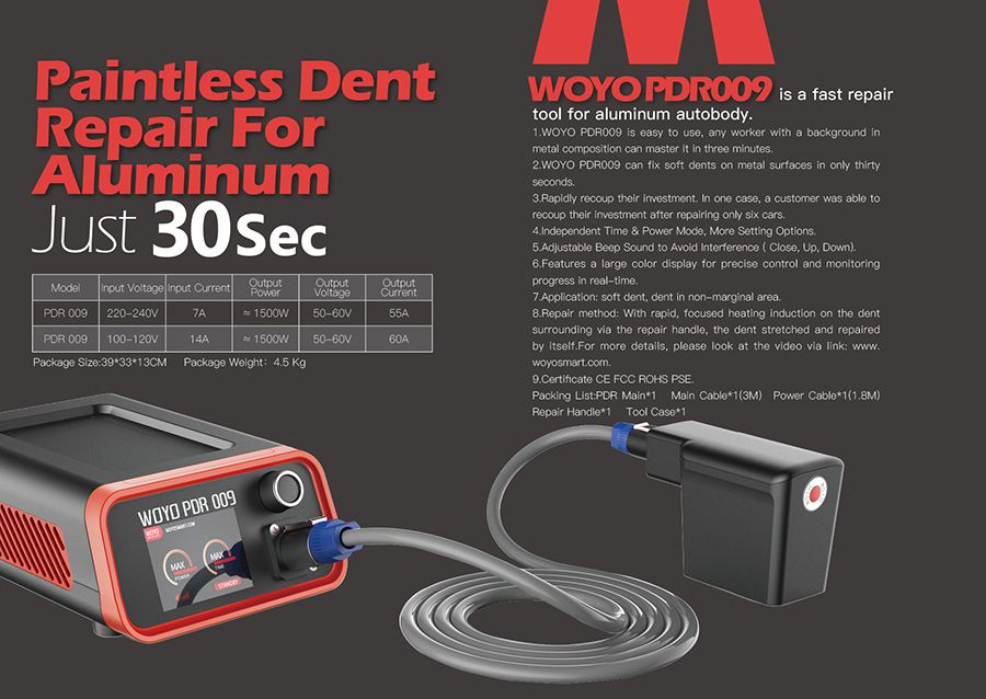 Aluminium Body Dent Repair Instrument PDR009