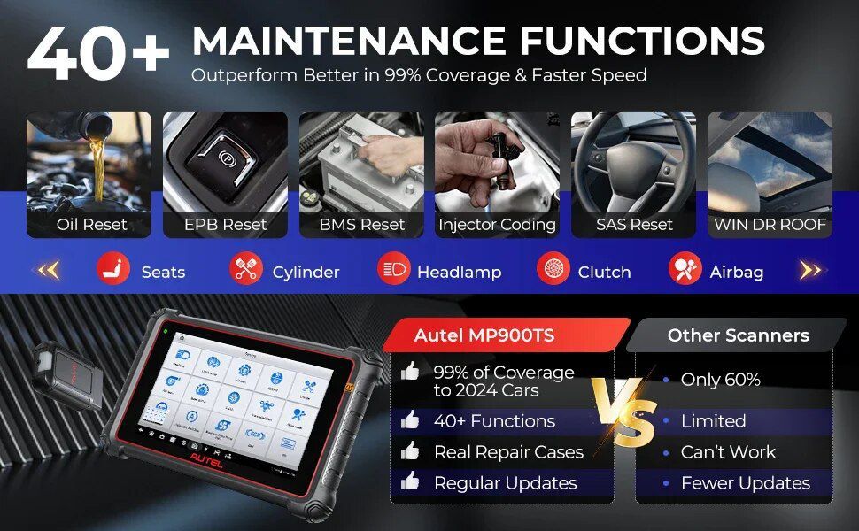 Autel MaxiPro MP900TS Service Funktion