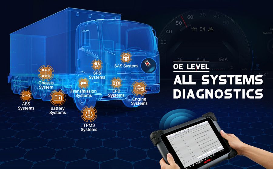Autel MaxiSys MS908CV Vollsystemdiagnose