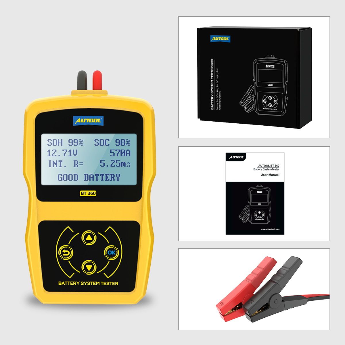 AUTOOL BT360 12V Auto Batterie Tester