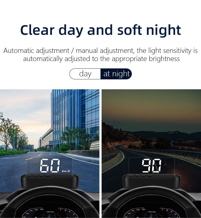 C100 Head Up Display OBD2 HUD Mirror