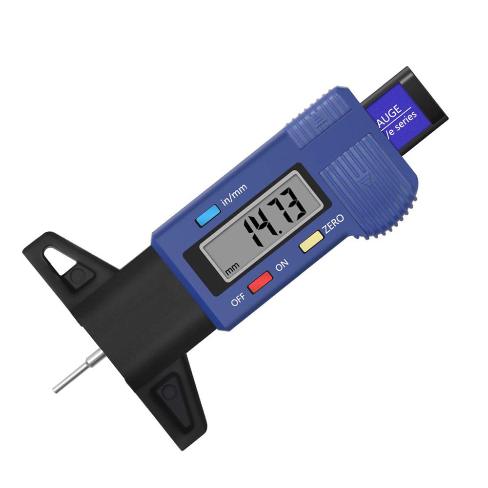 LCD Digital Auto Reifen Reifen Lauffläche Tiefenmesser Meter Auto Reifen Verschleiß Erkennung Messwerkzeug Caliper