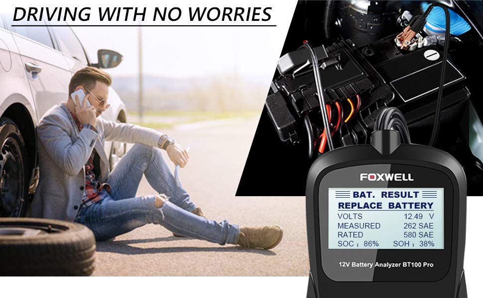 BT100 PRO 12V Autobatteriebetrieb