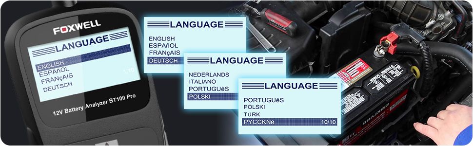 BT100 PRO 12V Autobatteriebetrieb