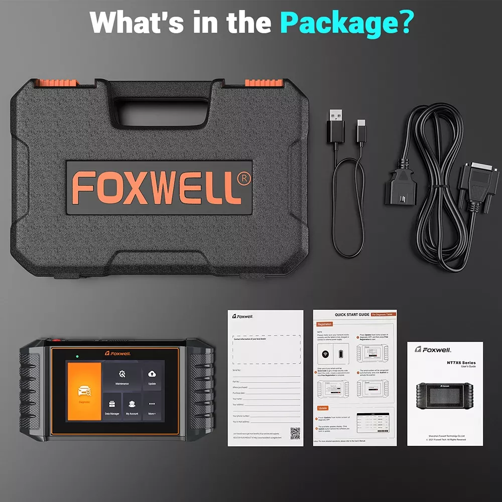2024 Foxwell NT726 OBD2-Scanner