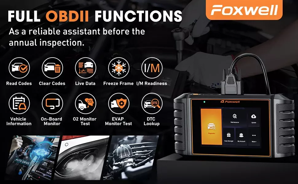 2024 Foxwell NT726 OBD2-Scanner
