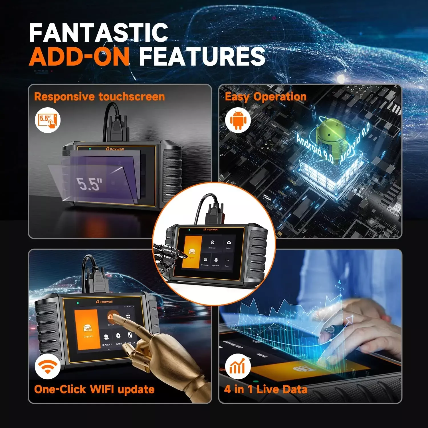 2024 Foxwell NT726 OBD2-Scanner