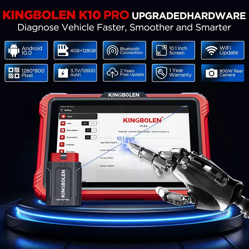 K10 Pro Full Systems Bidirektionaler Scanner