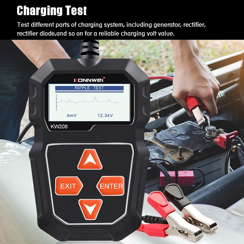 KONNWEI KW208 Auto Batterie Tester