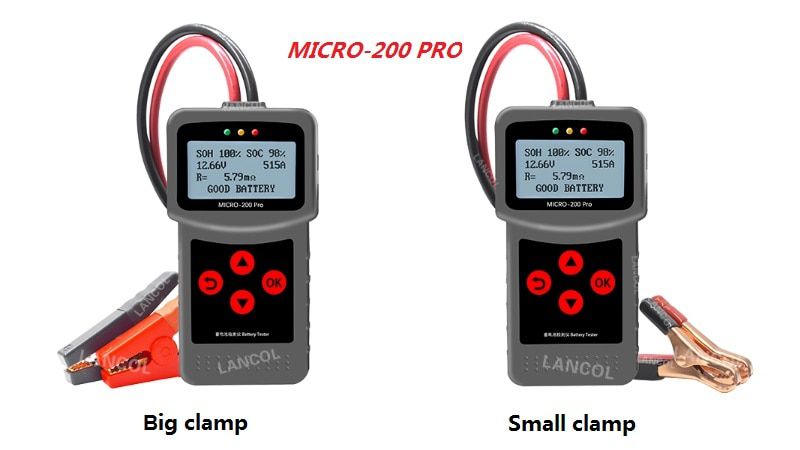 Lancol Micro200Pro 12v Batterie Kapazität Tester