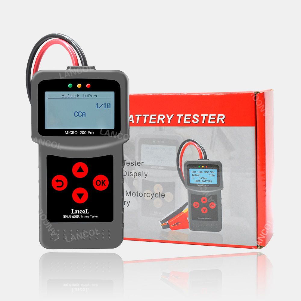 Lancol Micro200Pro 12v Batterie Kapazität Tester