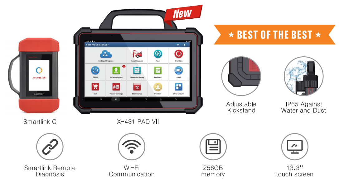 Starten Sie X-431 PAD 7 mit X-Prog 3