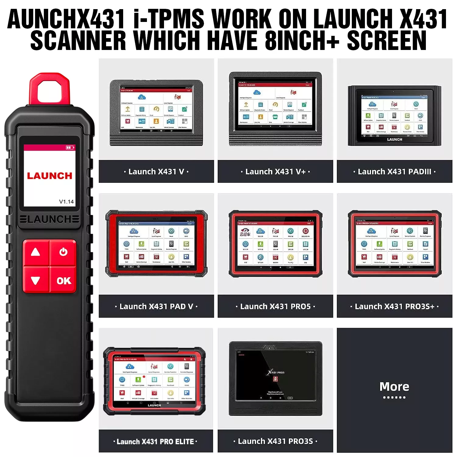 2025 LAUNCH X431 I-TPMS Auto Reifen Druck Diagnose Auch