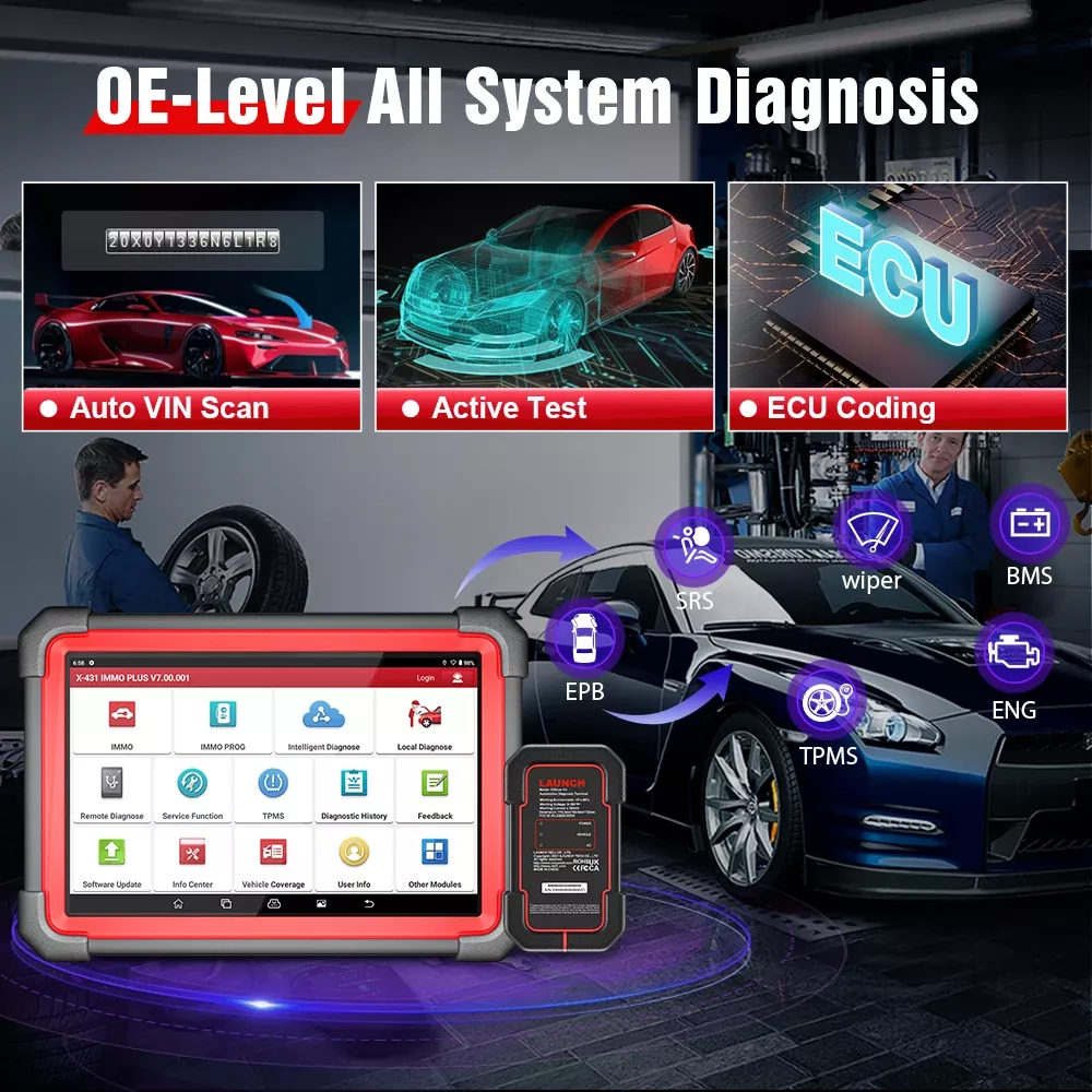 LAUNCH X431 IMMO Plus X-PROG 3 Key Programmierung Alle Systeme