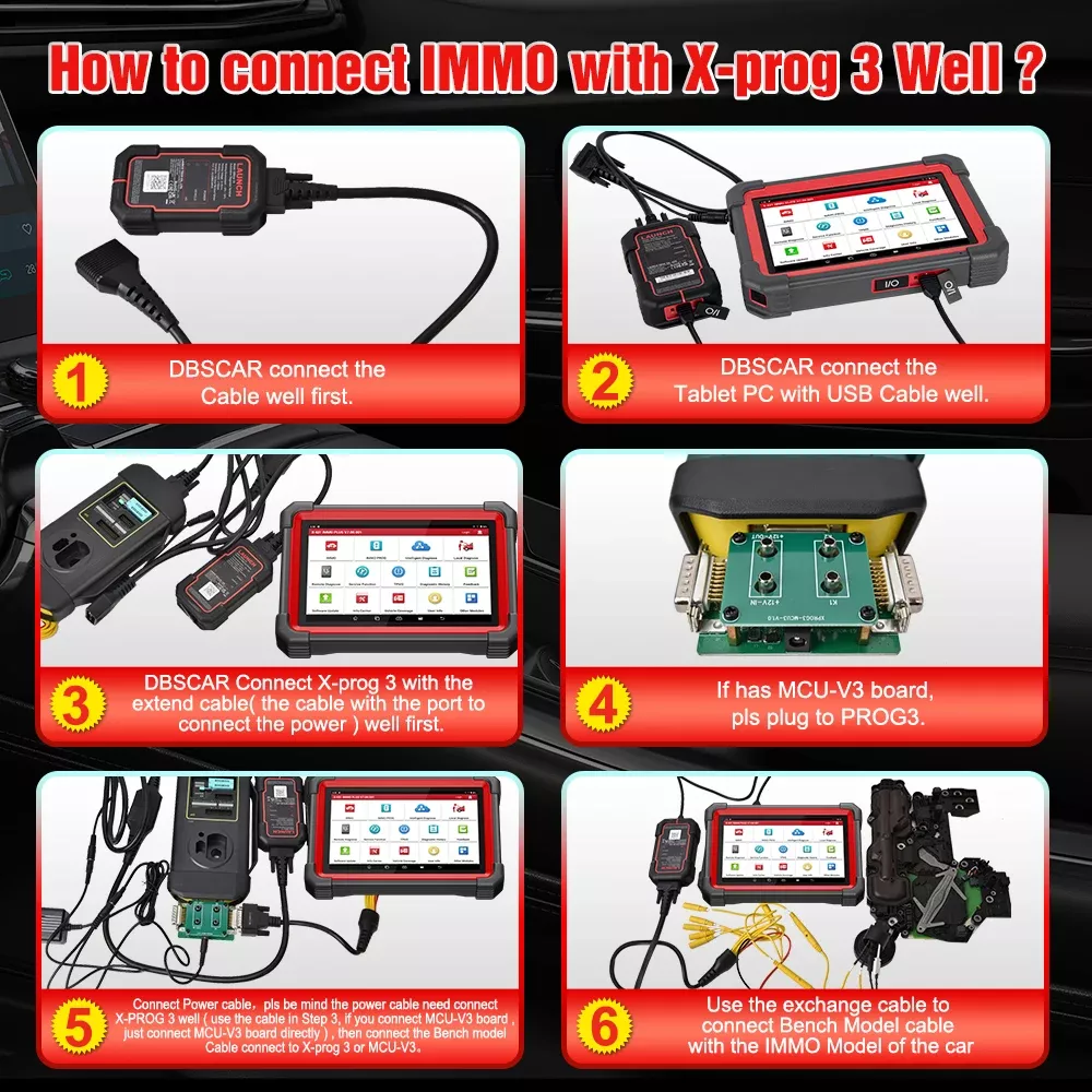 LAUNCH X431 IMMO Plus X-PROG 3 Key Programmierung Alle Systeme