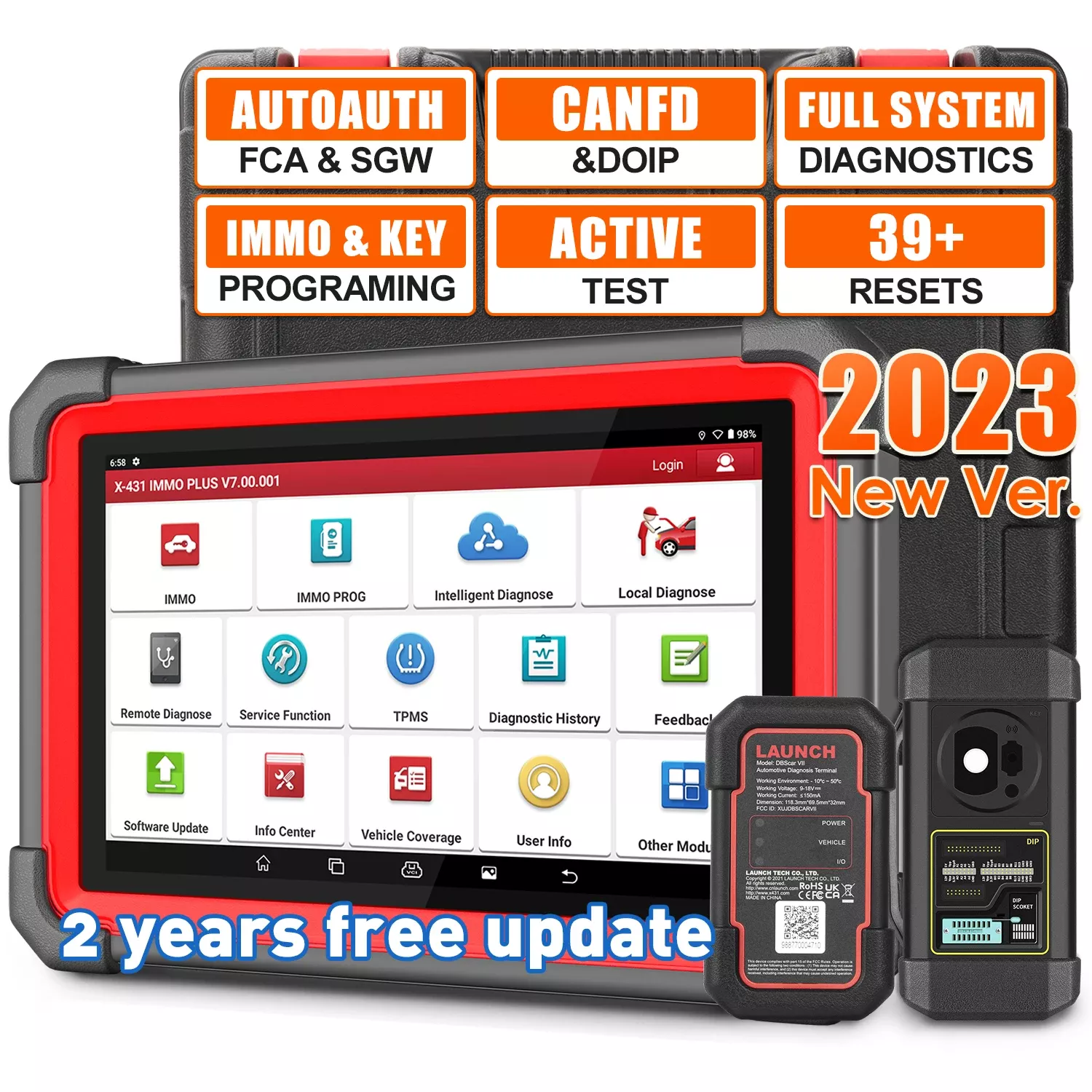 LAUNCH X431 IMMO Plus X-PROG 3 Key Programmierung Alle Systeme