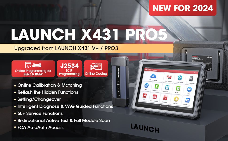 X431 PRO5 starten