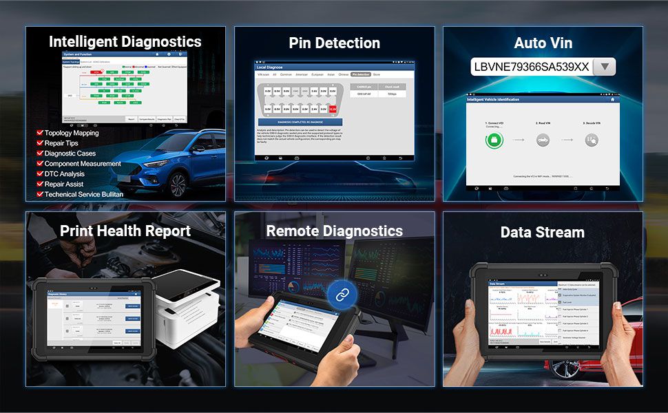 Einführung des X431 PAD V Elite ALL-IN-ONE umfassenden professionellen Diagnosetools