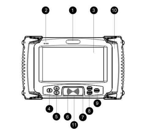 Lonsdor K518 Key Programmer Haupteinheit