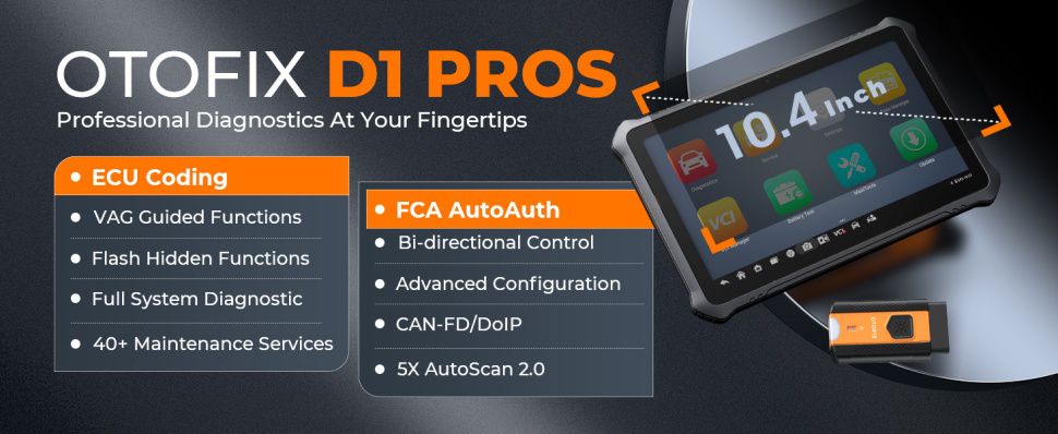OTOFIX D1 PROS Auto Diagnose Tool