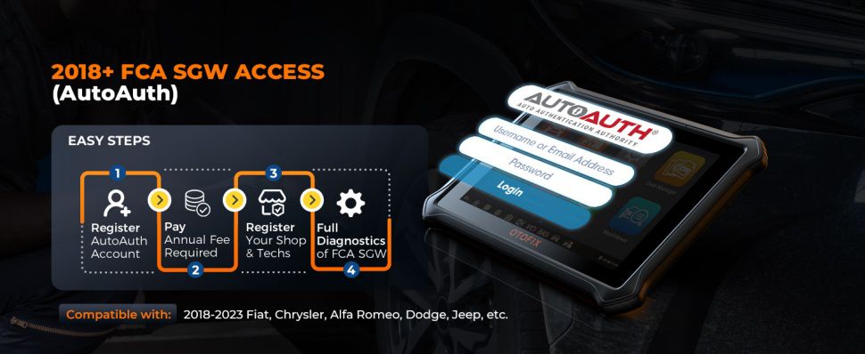 OTOFIX D1 PROS Auto Diagnose Tool