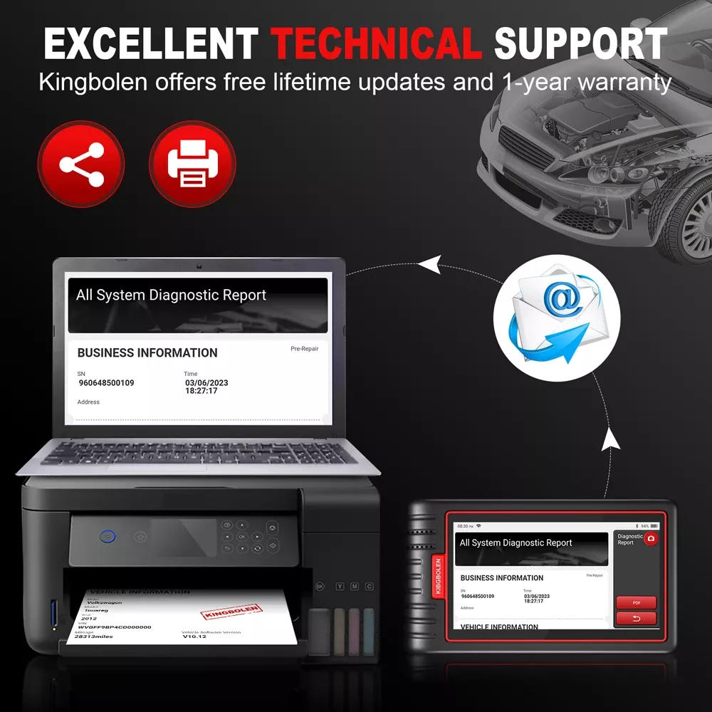 S6 All System Auto Diagnose Tool Auto OBD Scanner