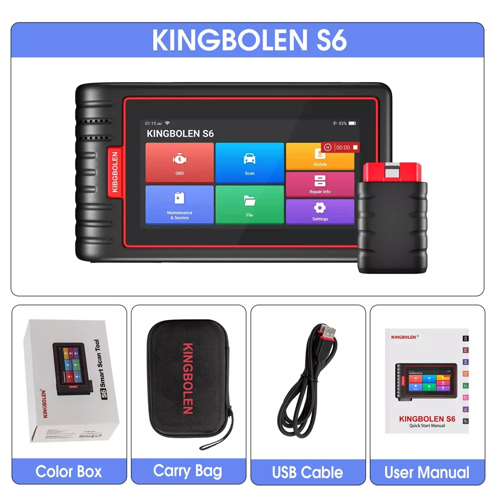 S6 All System Auto Diagnose Tool Auto OBD Scanner