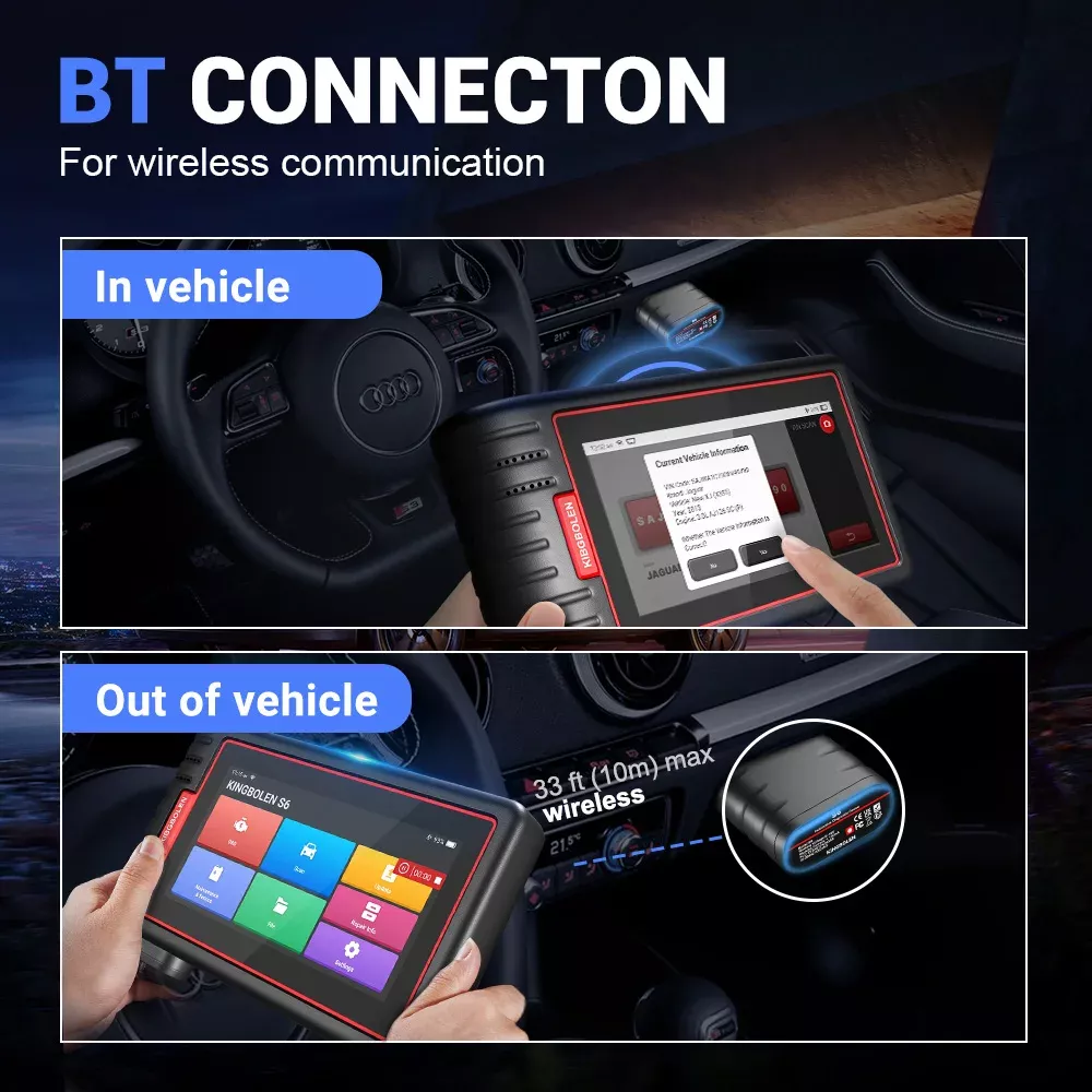 S6 All System Auto Diagnose Tool Auto OBD Scanner
