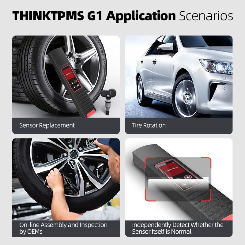 THINKCAR THINKTPMS G1 Reifendruck Fehler Diagnose Tool