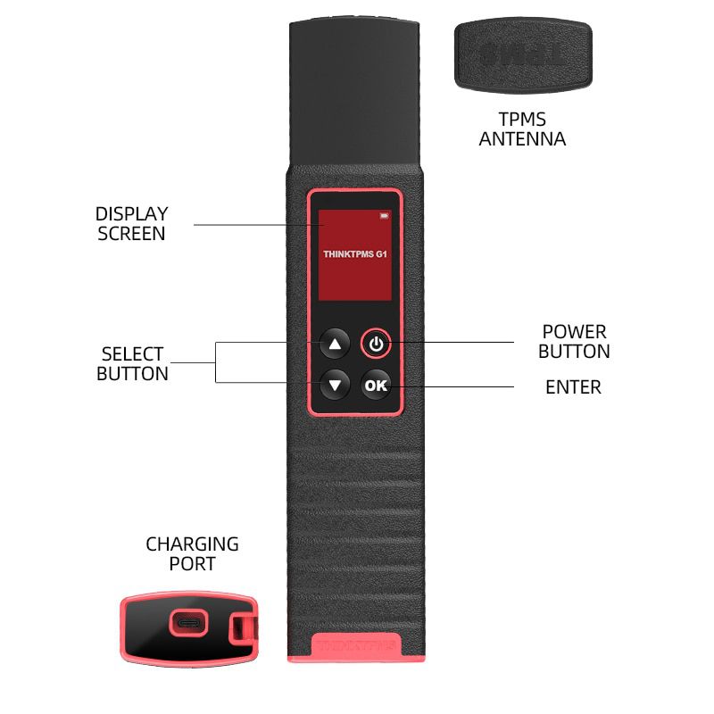 THINKCAR THINKTPMS G1 Reifendruck Fehler Diagnose Tool