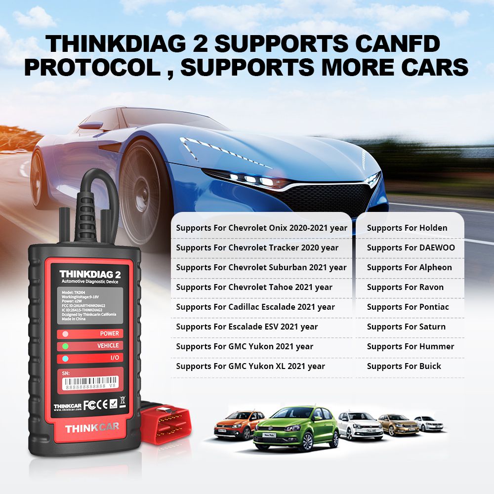THINKCAR Thinkdiag 2