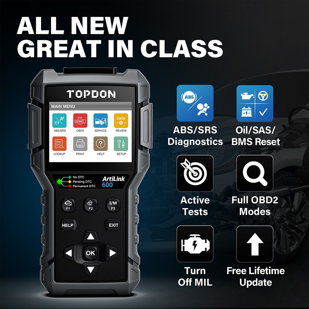 TOPDON ArtiLink600 OBD2 Auto Diagnose Tool